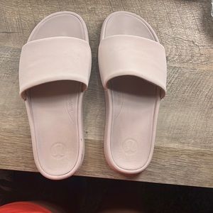 Pink Lululemon Slides Size 7